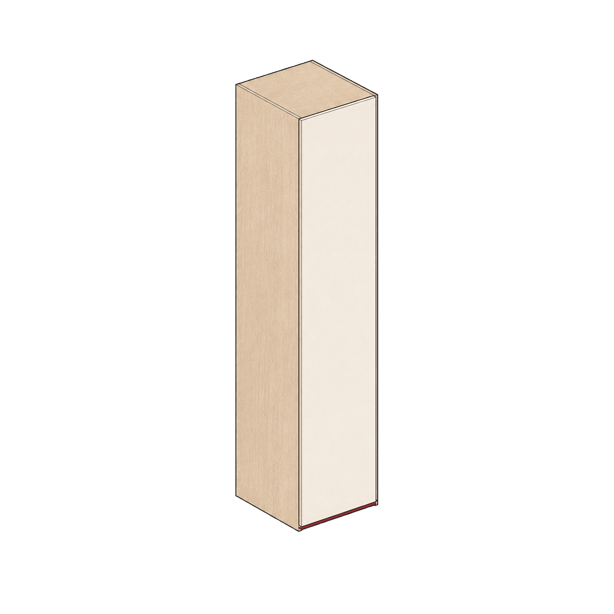 Velora concept — PAX 1 wardrobe · 20″ PAX1