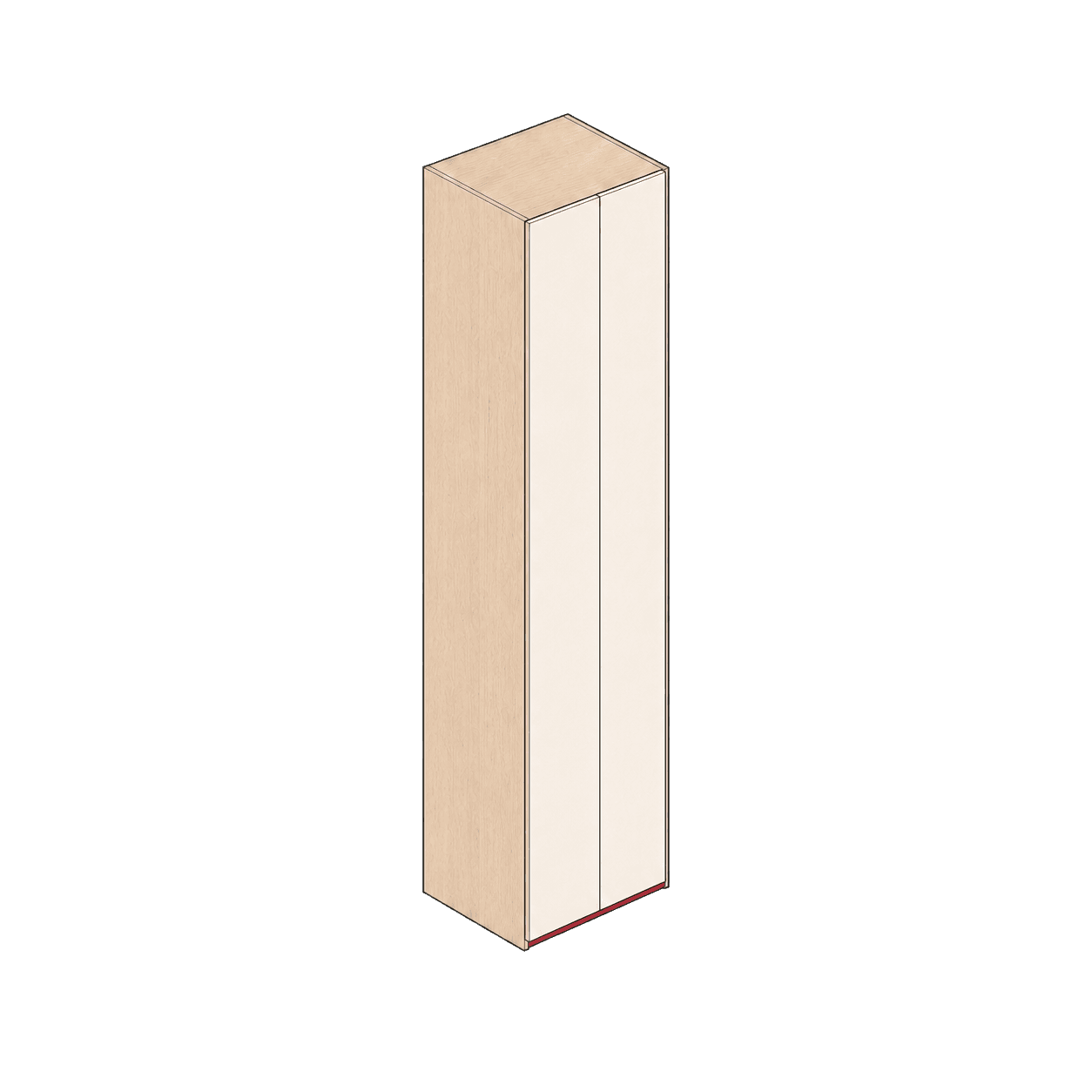 Velora concept — PAX 2 wardrobe · 30″ PAX2