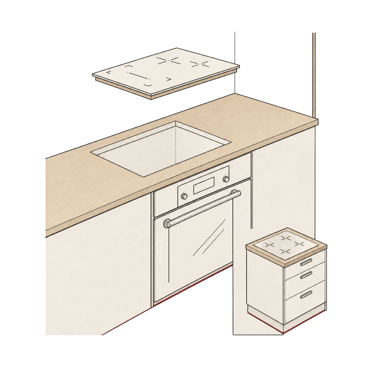 Velora kitchen delivery and installation study