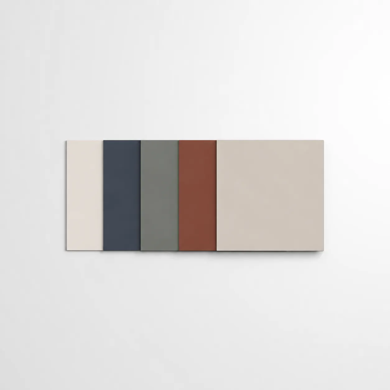 Velora chips — the three material collections side by side